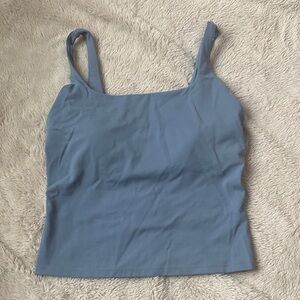 Women's Blue Athletic Tank Top